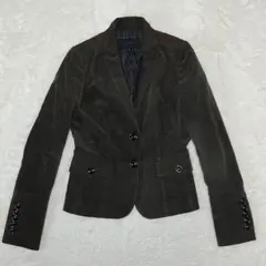 バーバリーブラックレーベル　ジャケット　ノバチェック　ブラウン　38　M相当