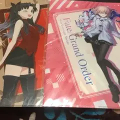 FGOクリアファイル Fate  マッシュ&凛2枚セット