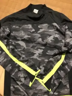 NIKEナイキフットボールNFTB迷彩柄 長袖ウィンドブレーカー ピステ