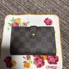 ルイ　ヴィトン財布　ブランド　2つ折り　がま口　 正規品