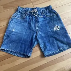 Us 三軒茶屋 Fake Vintage Denim Easy Shorts - メルカリ