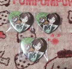 そらまふうらさか　バレンタイン　うらたぬき　缶バッジ