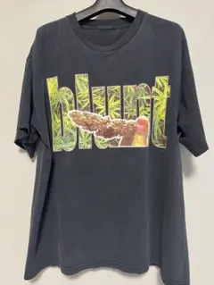 希少90sヴィンテージTシャツXLブラックフェードマリファナ410kushのサムネイル