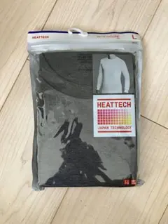 ユニクロ HEATTECH 長袖インナー Lサイズ グレー