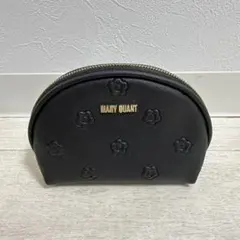 MARY QUANT デイジー柄 ポーチ ブラックのサムネイル