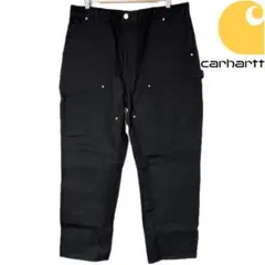 Carhartt USA製 ダブルニー ペインター パンツ ブラック W36 - メルカリ