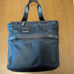 TUMI トゥミ SHIPS シップス 別注 ビジネス　トートバッグ ネイビーのサムネイル