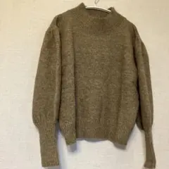 【神戸レタス】ボリューム袖ニットセーター フリーサイズ ほぼ未使用