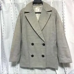 earth music &ecology コート　グレー