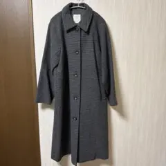 B:MING by BEAMS チェック柄 ステンカラーコート　25AW