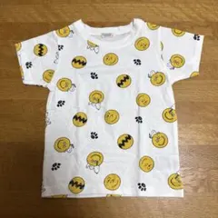 PEANUTS スヌーピー 総柄Tシャツ ホワイト 95cmのサムネイル