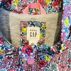 GAP ギャップ　レインコート ウィンドブレーカー サイズ4 花柄
