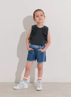 新作⭐︎ オーシャンアンドグラウンド　リメイクデニムショーツ