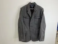 TOMMY HILFIGER グレー ミリタリージャケット XL