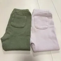 ユニクロ　10分丈レギンス2枚セット