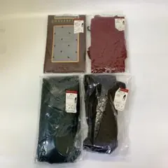 4189 新品 タイツ スパッツ 4点セット CHAUSSETTES