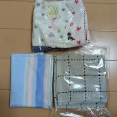 新品未使用　タオルハンカチ3枚セット