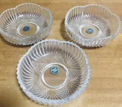 HOYA ガラス　皿　3枚セットのサムネイル