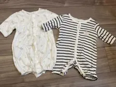 ロンパース 50-60cm 2枚セット