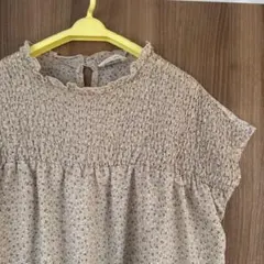 パフスリーブ 花柄ブラウス レース SM2 snidel GRL fint