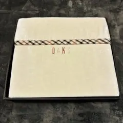 DAKS 毛布 140×200cm ベージュ　チェック柄