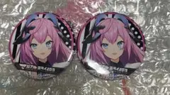 初音ミク マジカルミライ マジミラ 2019 巡音ルカ 缶バッジ 2点セット
