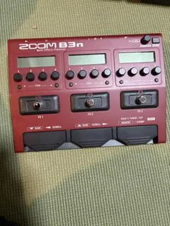 ZOOM（ズーム） ベース用マルチエフェクツ・プロセッサー（B3n