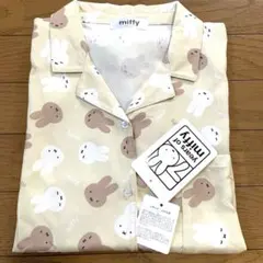 新品 miffy ミッフィー 70周年 総柄 ボタン シャツ アロハ Mサイズ