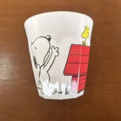 スヌーピーとウッドストックのカップ 2018年製
