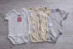 ベビー肌着セット ロンパース　ユニクロ　 3枚セット