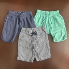 ネクスト　H&M 子供用ハーフパンツ 3セット 100cm 3〜4歳　夏　ズボン