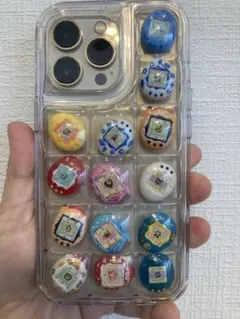 みさ様専用⭐︎iPhone用　たまごっちデコレーションケース