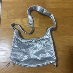 ナイロンドローストリングショルダーバッグ