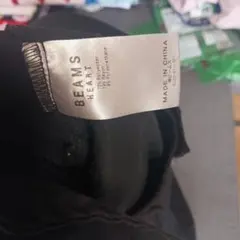 BEAMS HEART ワークパンツ ブラックのサムネイル