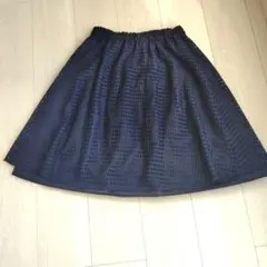 【新品】Spick & Span ネイビー フレアスカート タグ付き