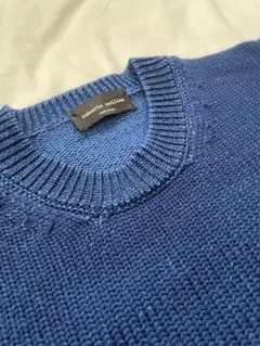 【美品】　46 roberto collina 青 ニットセーター