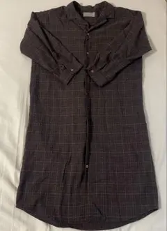 RIVET & SURGE チェック柄 シャツワンピースのサムネイル