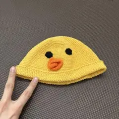 アヒルの顔ボンネット帽子