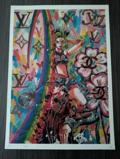 DEATH NYC 世界限定100枚アートポスター 現代アート正規品 証明書3点