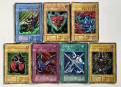 遊戯王　初期　7枚まとめ売り　千年の盾　デビルゾア　ブラックマジシャン他