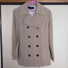 OZOC　オゾック レディース コート アンゴラ ウール 　 ピーコート　36