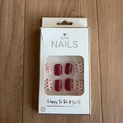 即日発送⭕️ ネイルチップ 24個入り レッド系 かわいい おしゃれ