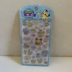 「韓国限定」正規品 ポケモン ポケピース 立体シール 青 1枚