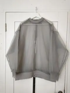 ソフトチュールシャツ　maison special MAISON SPECIAL（メゾンスペシャル） ブラウス シャツ 2way Tulle