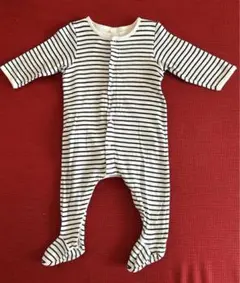 petitbateau プチバトー　ロンパース　肌着付き　6m