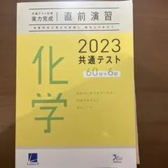 2023 共通テスト対策実力完成 直前演習 化学