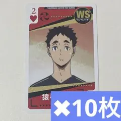 猿杙大和　ハイキュー　トランプ　エンスカイ　ENSKY　カード　ブロマイド