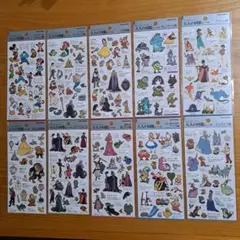 ディズニーキャラクターシール 10シートセット