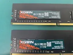 KOWIN DDR4 3200MHz 32GB (16GB×2) メモリ - メルカリ