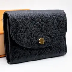 【極美品】ICタグ ルイヴィトン ポルトモネロザリ アンプラント 折り財布